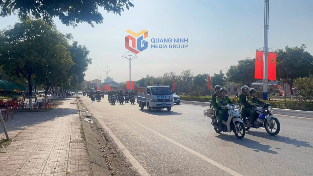 Công an phường Móng Cái 1 tổ chức 
