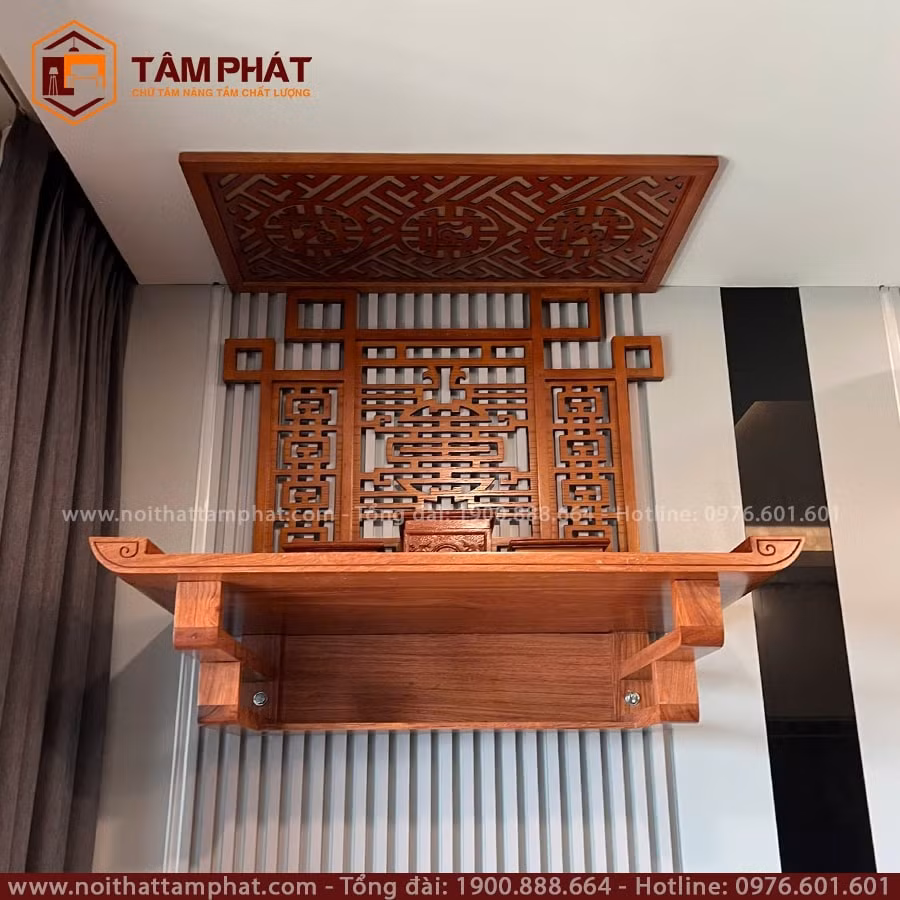 Top 5 mẫu bàn thờ gia tiên đẹp phù hợp mọi không gian ảnh 2