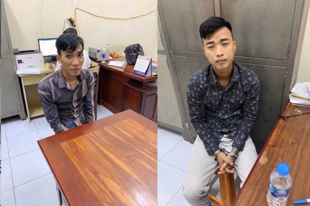 Các đối tượng gây ra vụ trộm cắp đã bị bắt giữ. Ảnh: Công an cung cấp