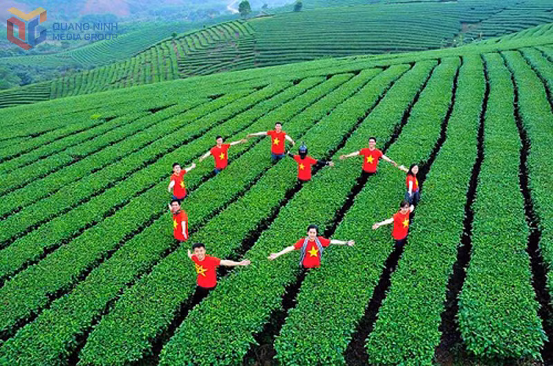 Xã Đường Hoa đang tập trung gắn phát triển vùng chè với du lịch trải nghiệm,