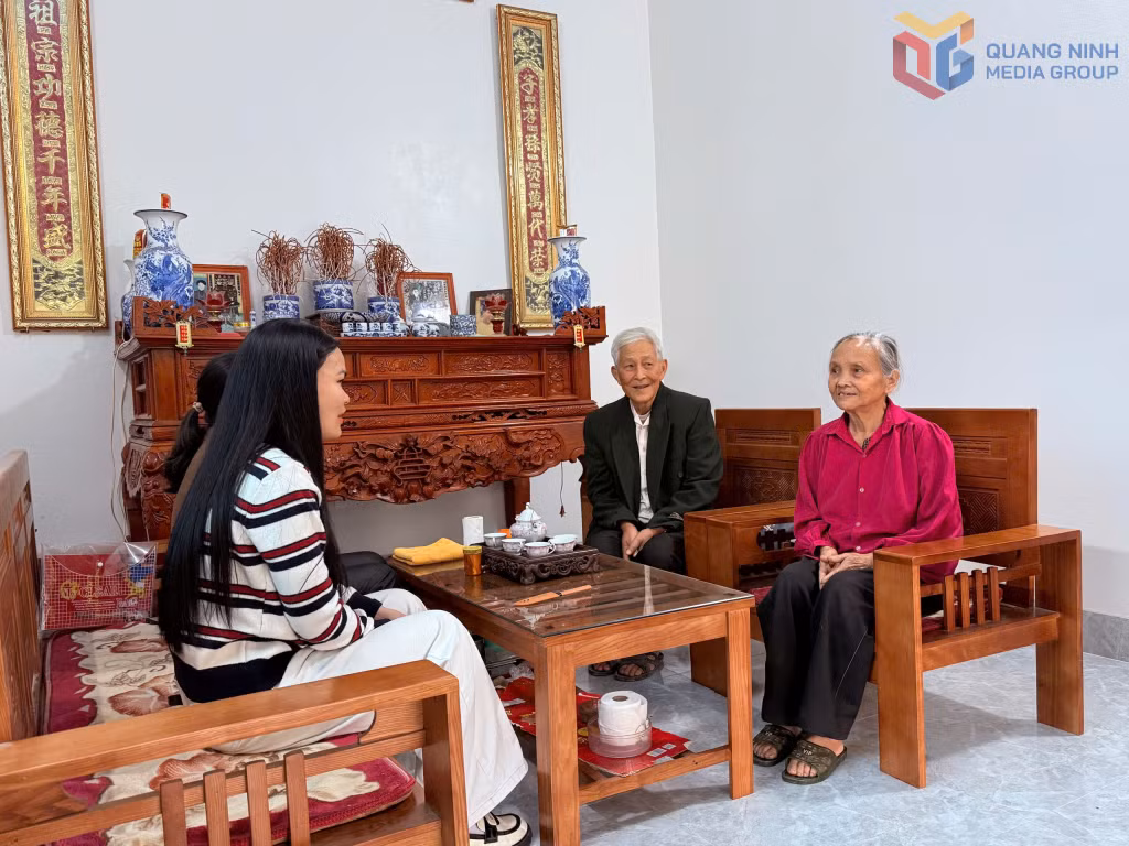 Gia đình ông Nguyễn Trường Thi, thôn Lưỡng Kỳ, xã Thống Nhất, đón Tết Bính Ngọ vui tươi hơn trong căn nhà mới, được xây dưới sự chung tay của cấp ủy, chính quyền địa phương.