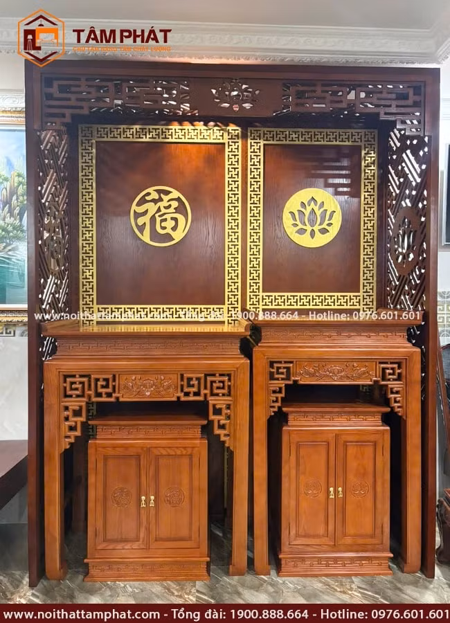 Top 5 mẫu bàn thờ gia tiên đẹp phù hợp mọi không gian ảnh 1