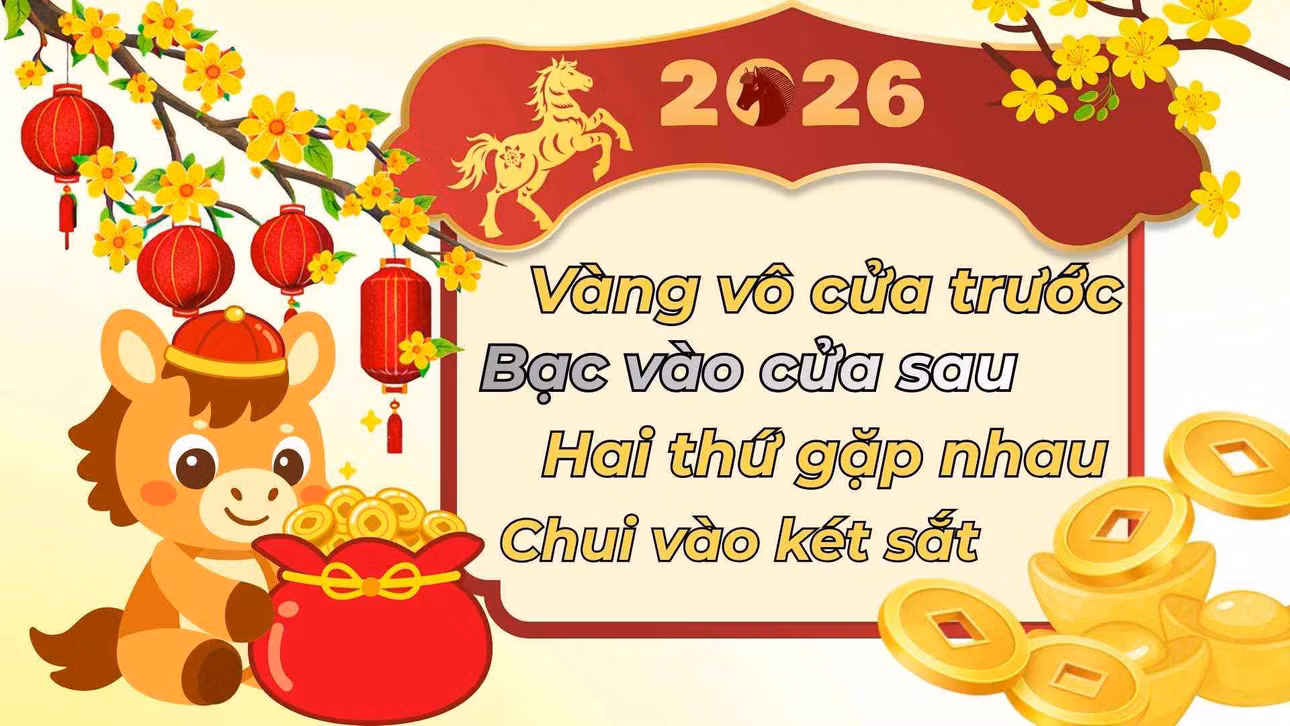 Chúc Tết dí dỏm đầu xuân, cầu năm 2026 làm đâu thắng đó, lộc về đầy túi. Đồ họa: Minh Vũ