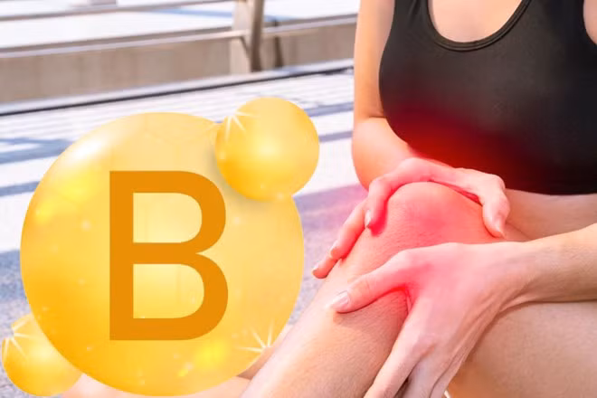 Vitamin B và tác động đến triệu chứng viêm khớp. Đồ họa: Thiện Nhân