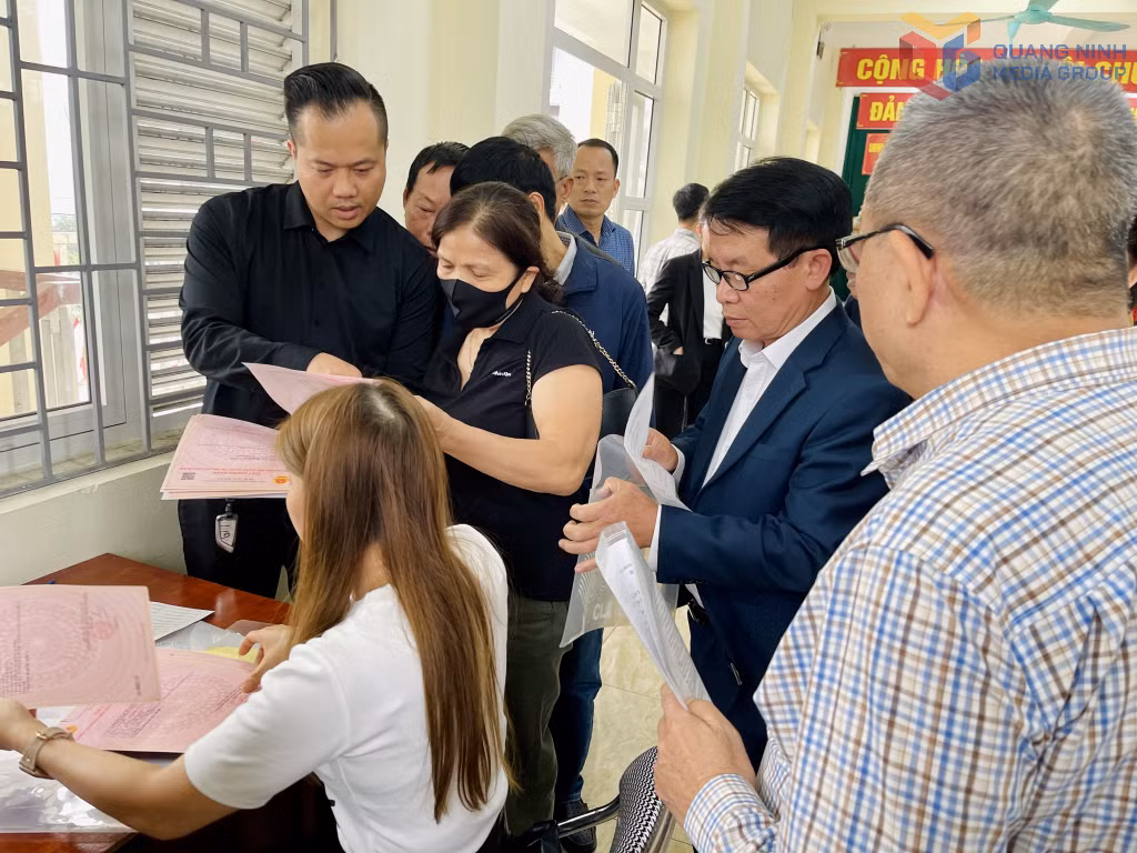 Công ty 507 tổ chức rà soát lại thông tin của các hộ dân thuộc Dự án.