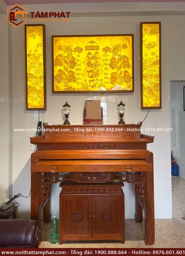Top 5 mẫu bàn thờ gia tiên đẹp phù hợp mọi không gian ảnh 5