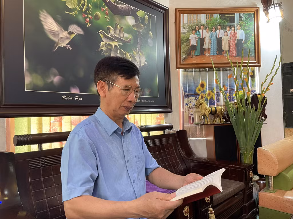 Ông Nguyễn Trần Trương có nhiều tác phẩm nghiên cứu sâu về Yên Tử.