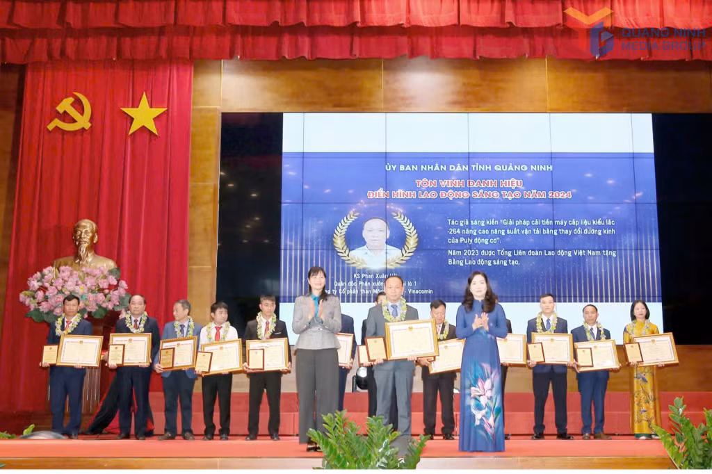 Anh Phạm Xuân Hải được UBND tỉnh tôn vinh là Điển hình lao động sáng tạo năm 2024.