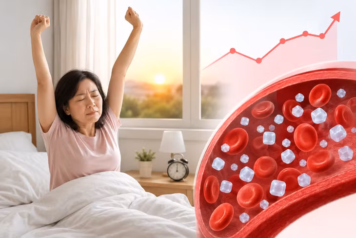 Nhiều người mắc đái tháo đường nhận thấy chỉ số đường huyết lúc đói cao hơn mong đợi dù tối hôm trước ăn uống khá điều độ.