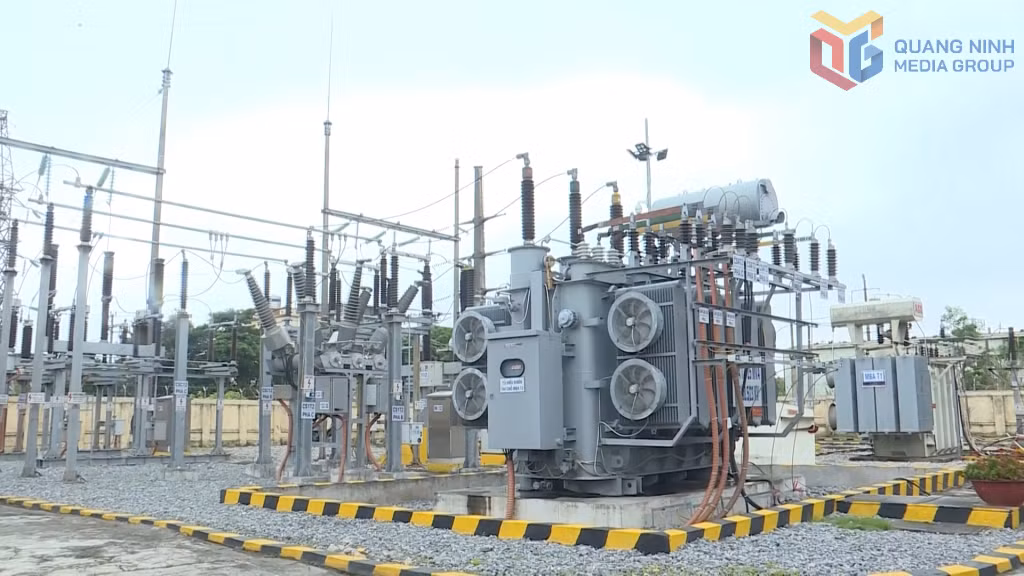 Trạm biến áp 110kV vận hành không người trực, được giám sát và điều khiển từ xa thông qua hệ thống SCADA.