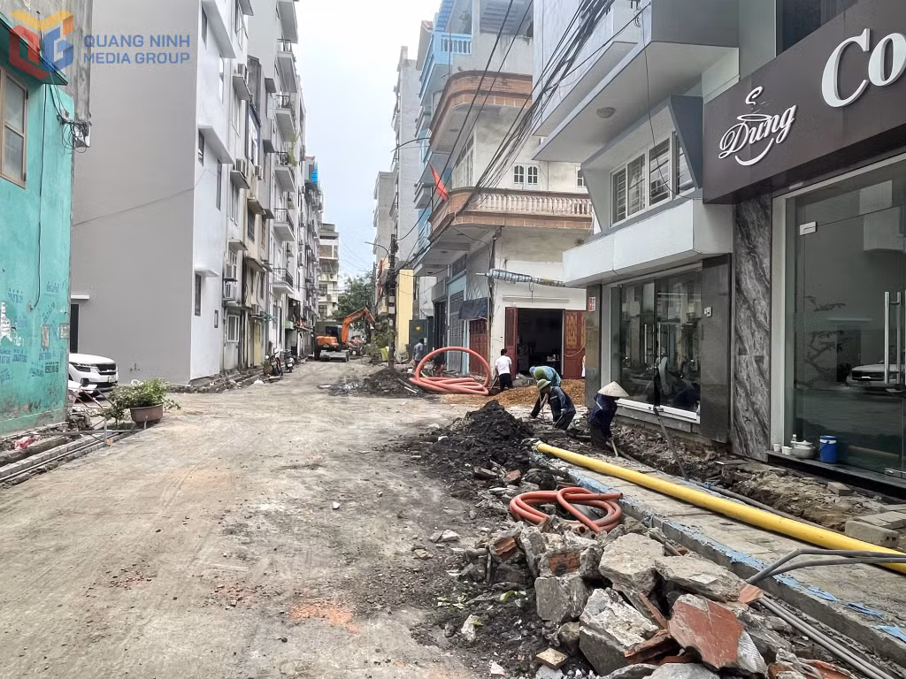 Dự án cải tạo, chỉnh trang tuyến đường tổ 36, khu Bạch Đằng 1, phường Hồng Gai được triển khai thi công từ tháng 5/2026.