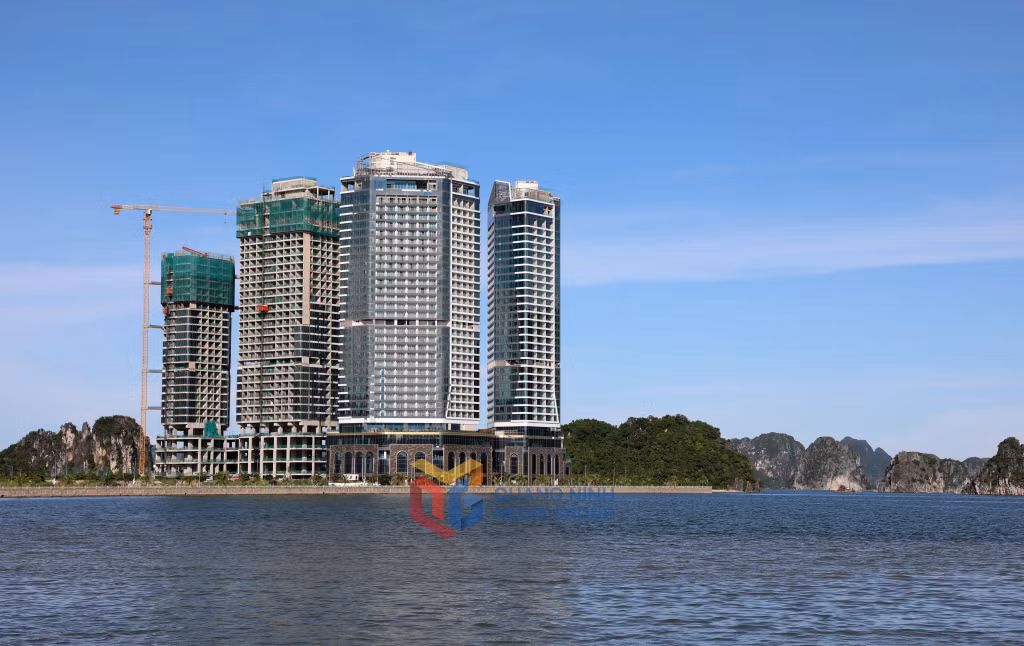 Dự án Crystal Holidays Harbour Vân Đồn được liên doanh hợp tác đầu tư giữa Công ty CP Đầu tư EverLand và Công ty TNHH MTV Du lịch Mai Quyền. Ảnh: Mạnh Trường