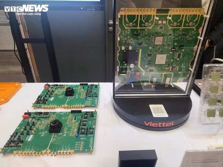 Sản phẩm chip bán dẫn của Tập đoàn Viettel. (Ảnh: MH)