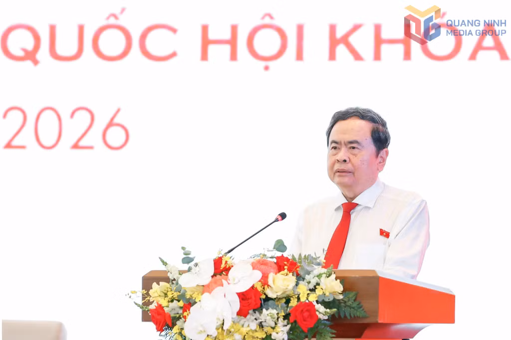 Chủ tịch Quốc hội Trần Thanh Mẫn phát biểu chỉ đạo tại diễn đàn.