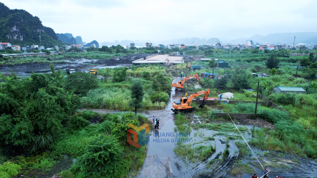 Thành phố tổ chức lực lượng bảo vệ thi công dự án