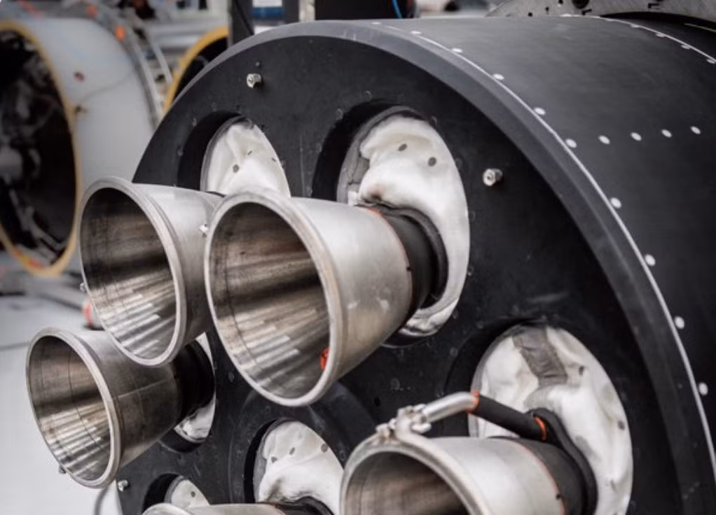 Động cơ tên lửa đã qua sử dụng được “tái chế“. Ảnh: Rocket Lab USA