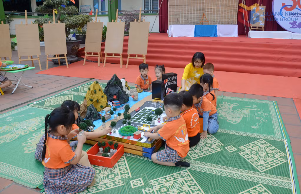 Các bé Trường Mầm non Bãi Cháy