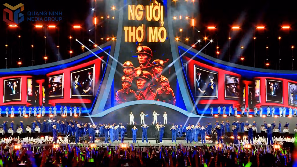 Những ca khúc ngợi ca người thợ mỏ luôn hiện diện trong các chương trình nghệ thuật lớn của tỉnh.