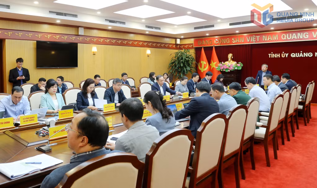 Hội nghị giao ban Thường trực Tỉnh ủy.