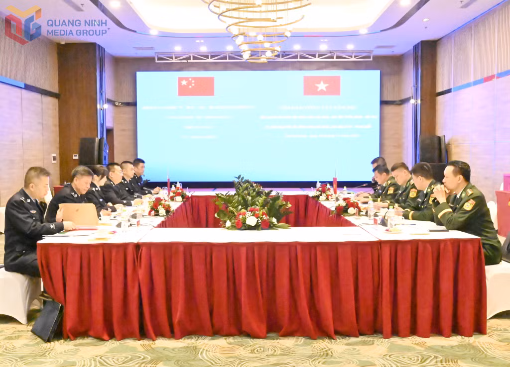 Quang cảnh buổi hội đàm.