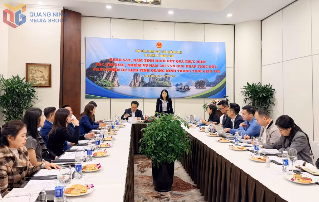 Quang cảnh buổi khảo sát.