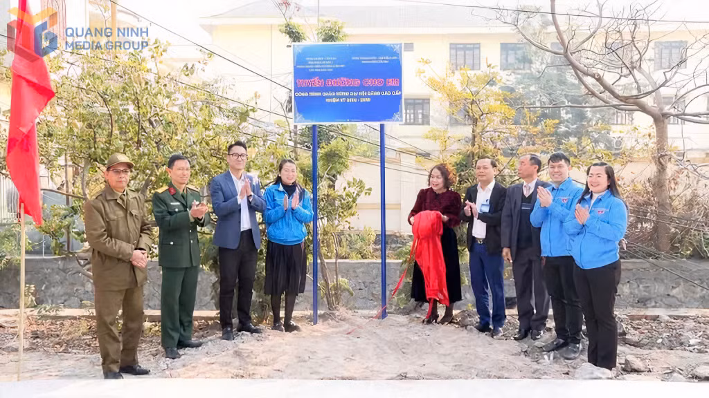 Thành Đoàn Cẩm Phả khánh thành công trình