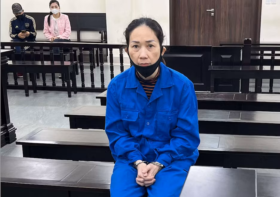 Bị cáo tại tòa. Ảnh: HM