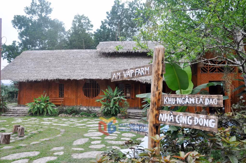 Một điểm du lịch cộng đồng được xây dựng tại xã vùng cao Kỳ Thượng của Hạ Long.