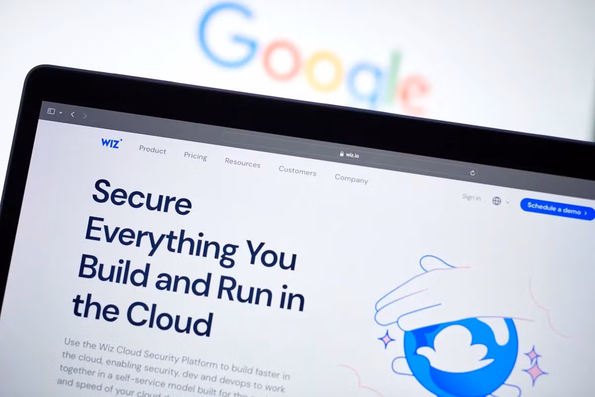 Mua lại Wiz sẽ giúp Google cung cấp thêm các sản phẩm bảo mật mới cho khách hàng. Ảnh: Bloomberg