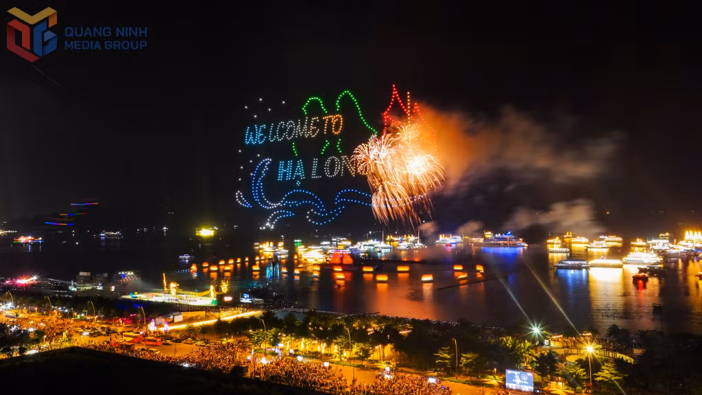 Carnaval Hạ Long là hoạt động văn hóa thường niên, liên tục đổi mới thu hút đông đảo du khách đến với Quảng Ninh. Ảnh: Hùng Sơn