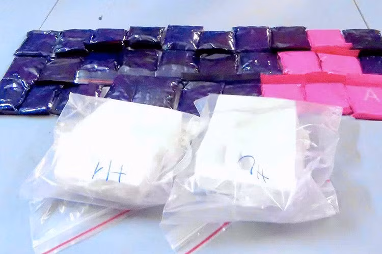Tang vật vụ án. Ảnh: An ninh Điện Biên