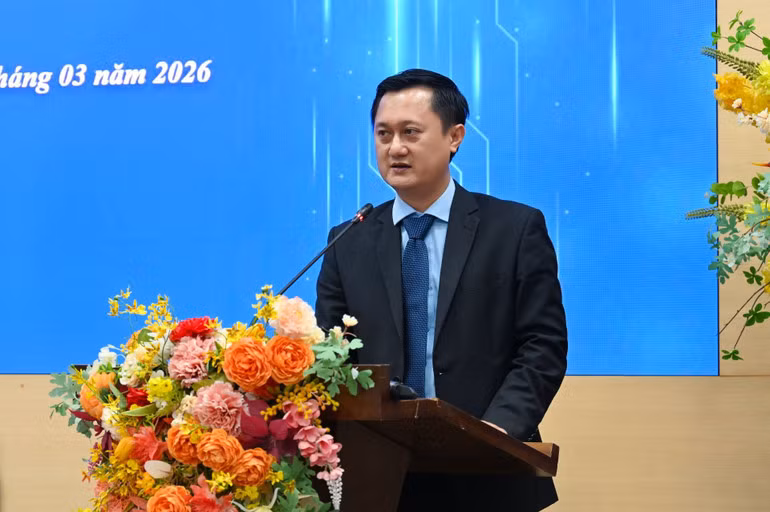 Ông Trương Công Minh Hiển, Chủ tịch HĐQT Sun Edu phát biểu.