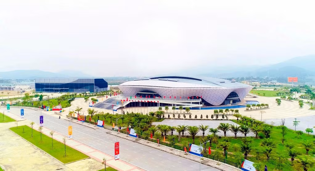 Trung tâm được đầu tư đồng bộ về cơ sở hạ tầng khang trang.