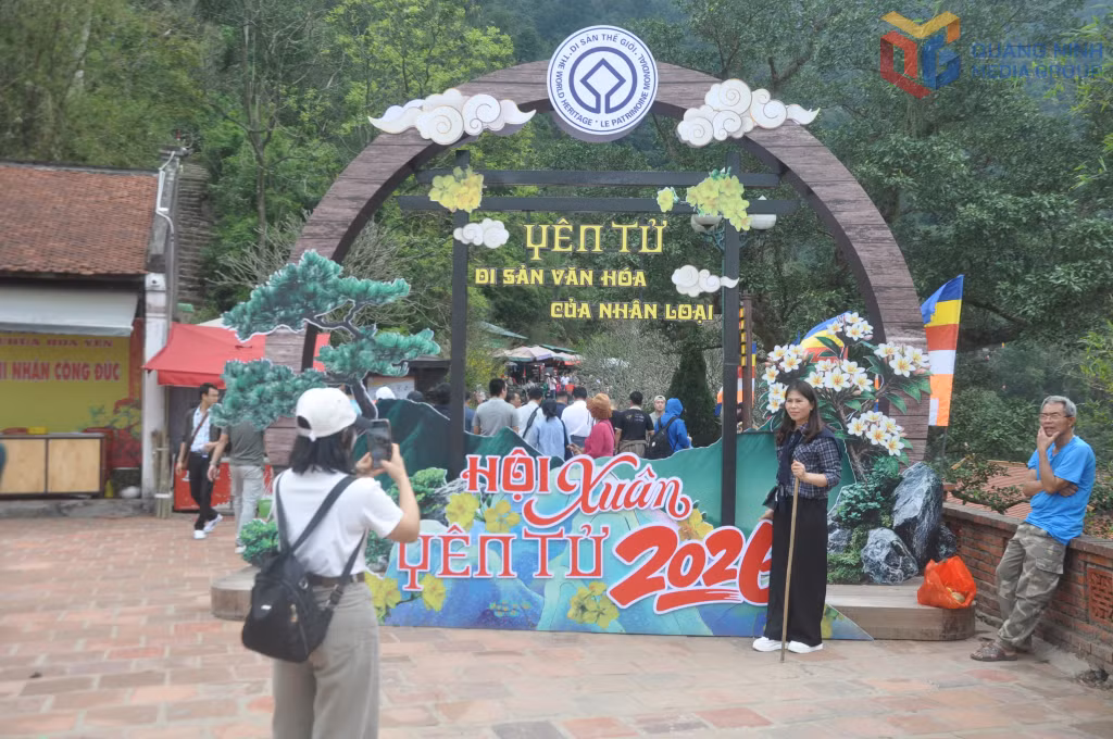 Góc lưu lại kỷ niệm cho du khách khi về với Di sản văn hóa thế giới vừa mới được UNESCO vinh danh.