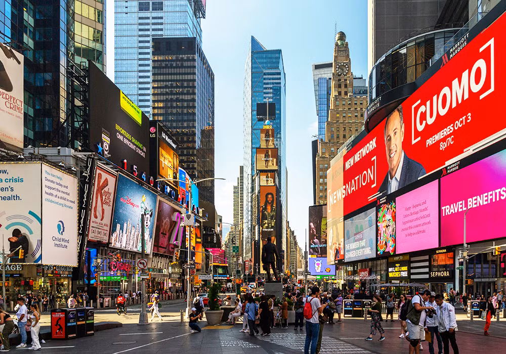 Times Square, Manhattan (Ảnh: davidvives)