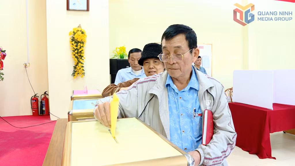 Việc tập dượt diễn ra đảm bảo sát với thực tế, quy định trong ngày bầu cử.