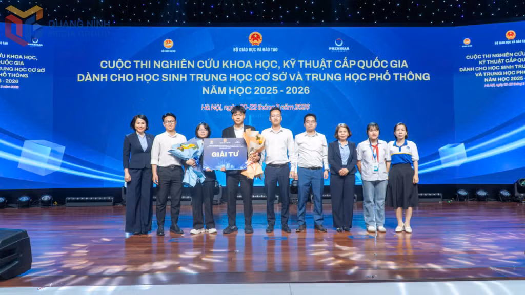 Đây là lần đầu tiên Trường TH, THCS và THPT Thực hành Sư phạm tham gia cuộc thi và đã đoạt giải Tư có ý nghĩa mở đầu khích lệ rất lớn cho cấp THPT mới được thành lập.