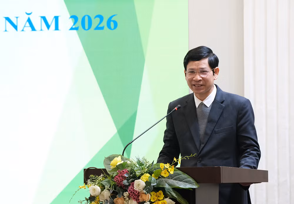 Thứ trưởng Bộ VHTTDL Hồ An Phong phát biểu tại Hội nghị. Ảnh: Tuấn Anh