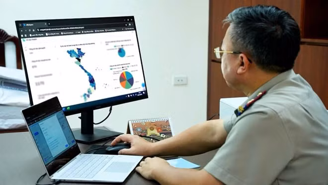 Cục Quản lý thi hành án dân sự (THADS) ban hành kế hoạch chuyển đổi số trong hoạt động THADS, đẩy mạnh tích hợp AI hỗ trợ nghiệp vụ. Ảnh: Cục Quản lý THADS