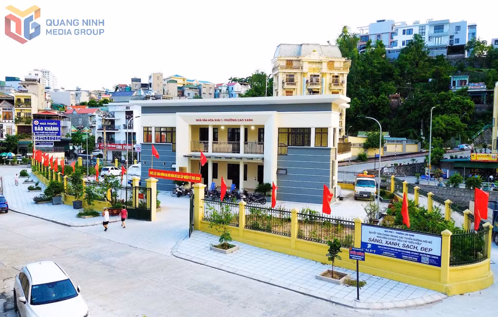 Thiết chế văn hóa trên địa bàn phường Cao Xanh được đầu tư đồng bộ, góp phần nâng cao đời sống tinh thần cho người dân.