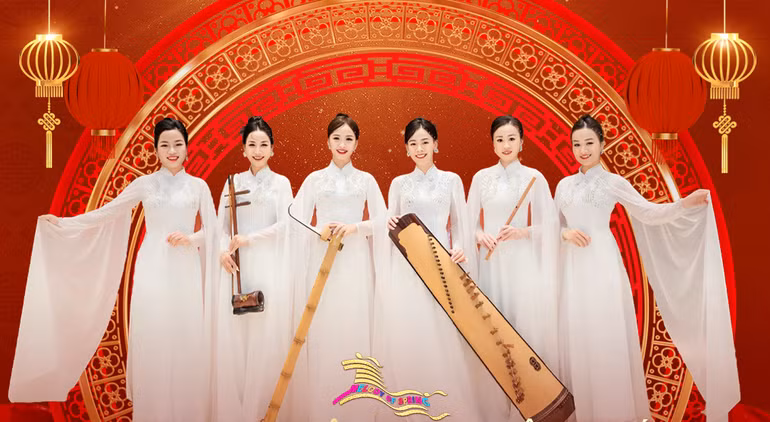 Ban nhạc đồng quê Chuông gió của Việt Nam sẽ biểu diễn trong chương trình.