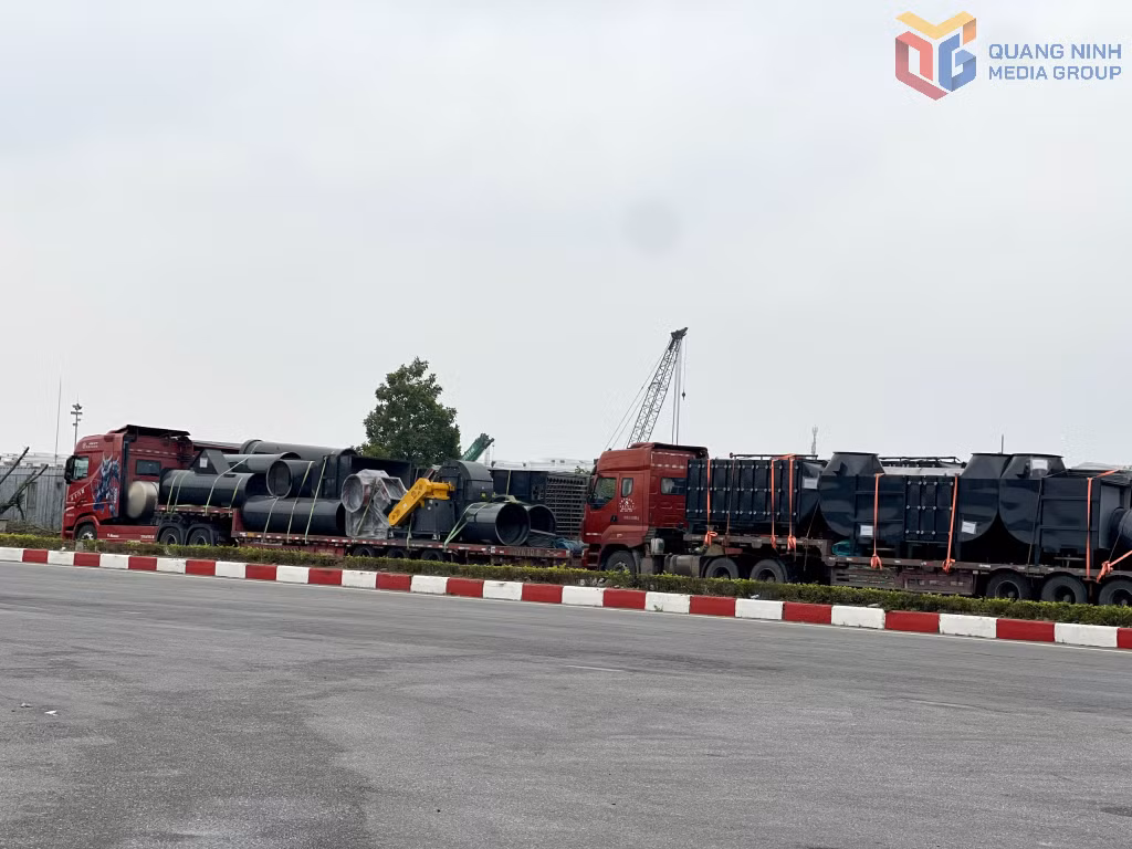Hàng hóa XNK qua khu vực cửa khẩu Bắc Luân 2.