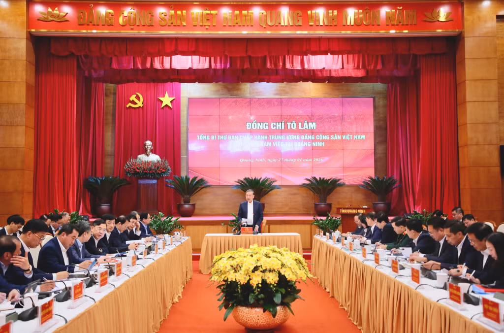 Việc được lựa chọn là địa phương đầu tiên đón Đoàn công tác của Ban Chấp hành Trung ương Đảng do đích thân đồng chí Tổng Bí thư dẫn đầu đã thể hiện rõ sự quan tâm đặc biệt của Trung ương đối với tỉnh; đồng thời khẳng định vai trò, vị thế và những đóng góp quan trọng của Quảng Ninh trong thời gian qua.