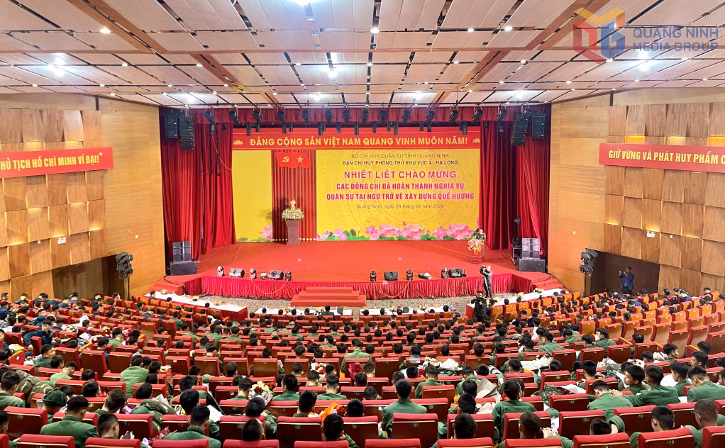 Quang cảnh buổi lễ.
