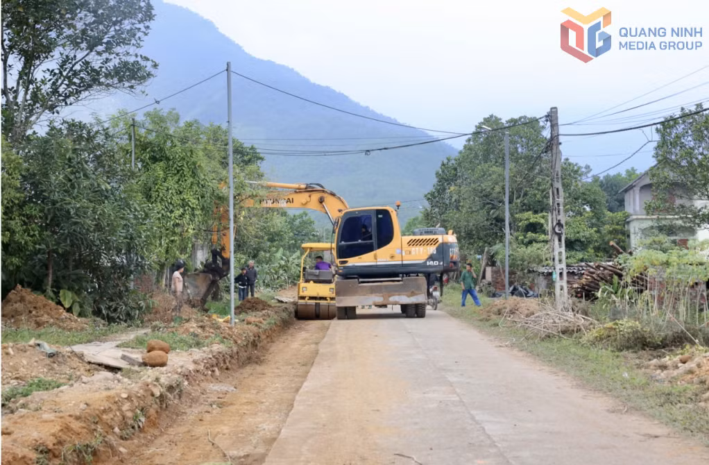 Công trình cải tạo, nâng cấp tuyến đường từ UBND xã Quảng Đức (cũ) đi bản Tài Phố dự kiến hoàn thành vào cuối tháng 4/2026.