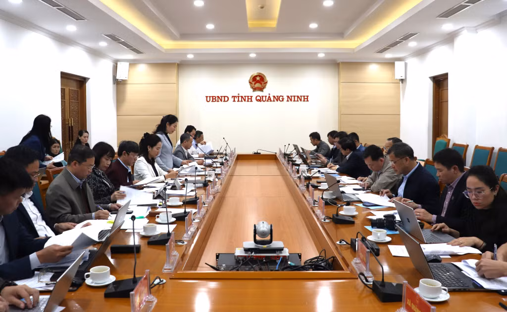 Quang cảnh buổi làm việc.