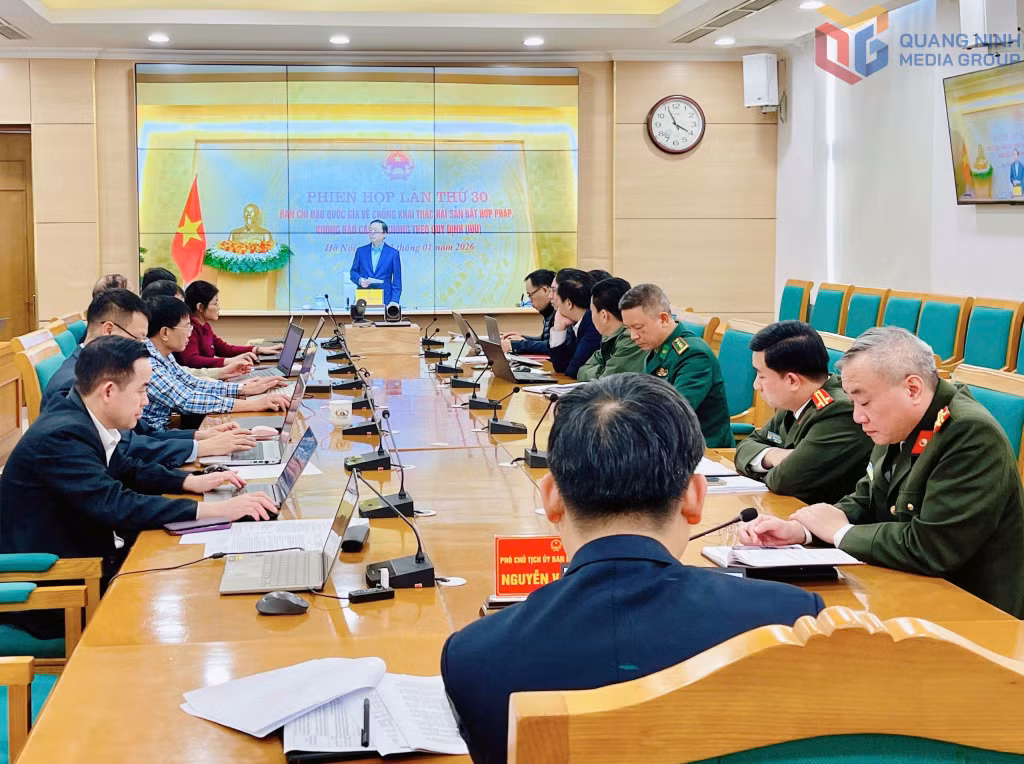 Phó Thủ tướng Chính phủ Trần Hồng Hà phát biểu kết luận tại phiên họp.