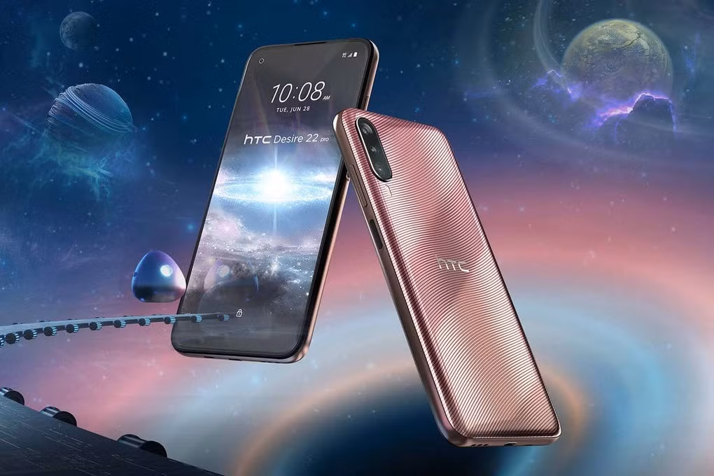 Desire 22 Pro được tích hợp sẵn hệ sinh thái metaverse (vũ trụ ảo) Viverse (Ảnh: HTC).
