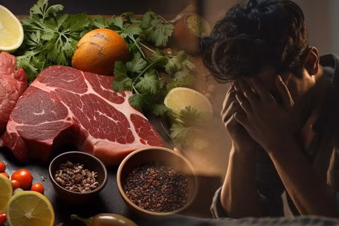 Ăn quá nhiều protein có thể dẫn đến đau tim và các vấn đề về tiêu hóa. Ảnh Ai - Thiện Nhân