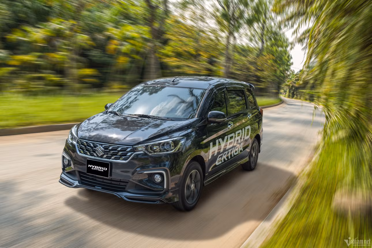 Suzuki Ertiga hybrid là một trong những mẫu xe mild hybrid giá rẻ đang bán tại Việt Nam.